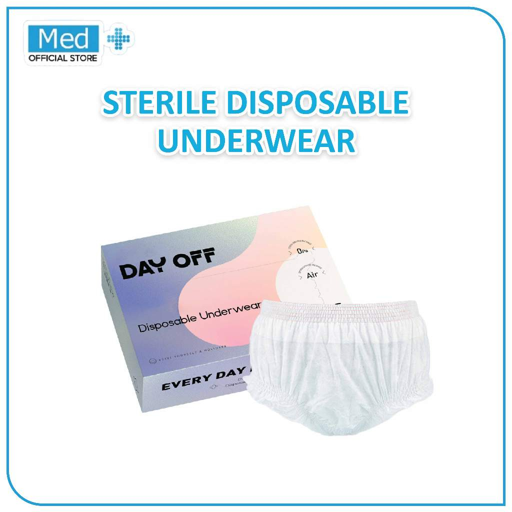 Med+ Celana dalam steril sekali pakai / Sterile Disposable Underwear 1Pcs