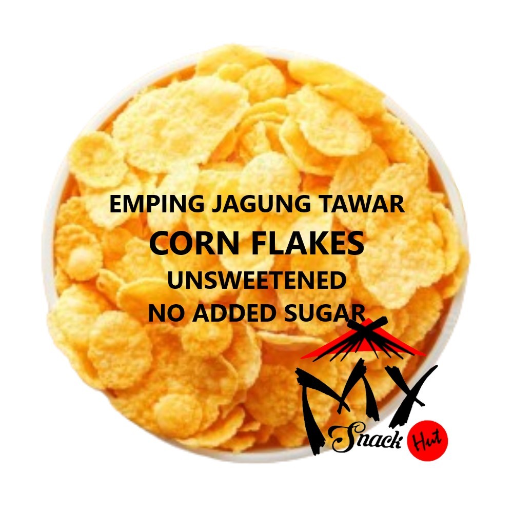 Corn FLAKE 100GR CORN FLAKES EMPING Fresh CORN UNSWEETENED CORNFLAKES
