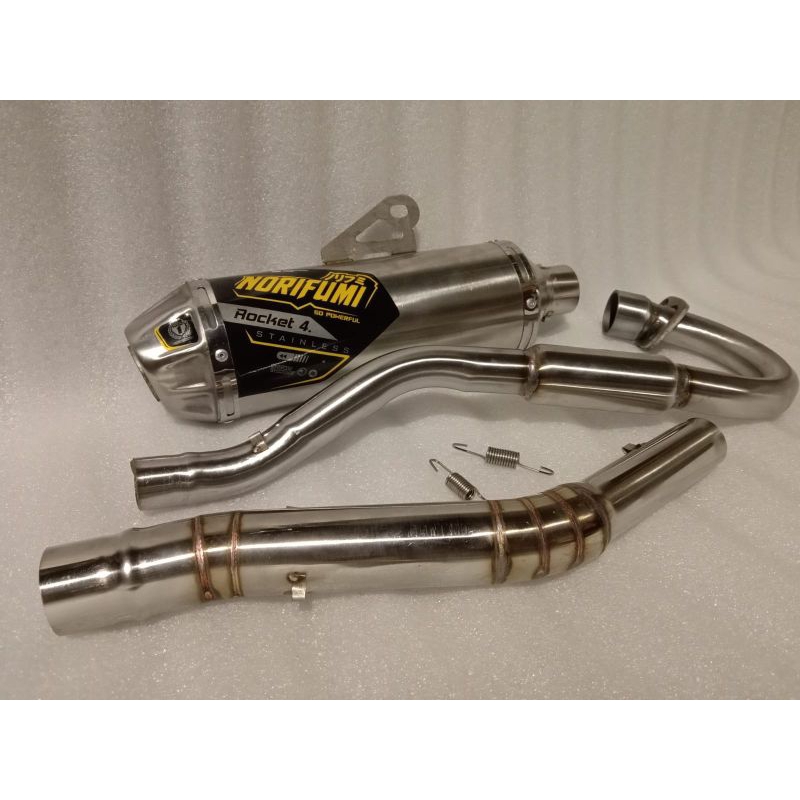 Norifumi Exhaust Open Specs pipe for DTracker Xr150 Xr200 Klx150