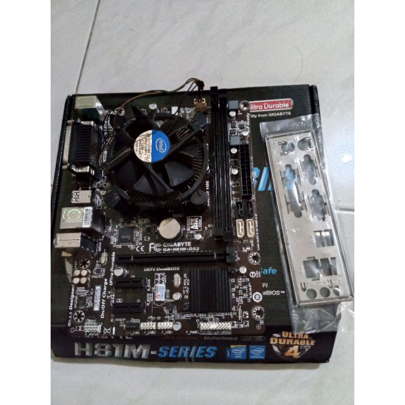 Gigabyte H81m Ds2 Motherboard Shopee Singapore