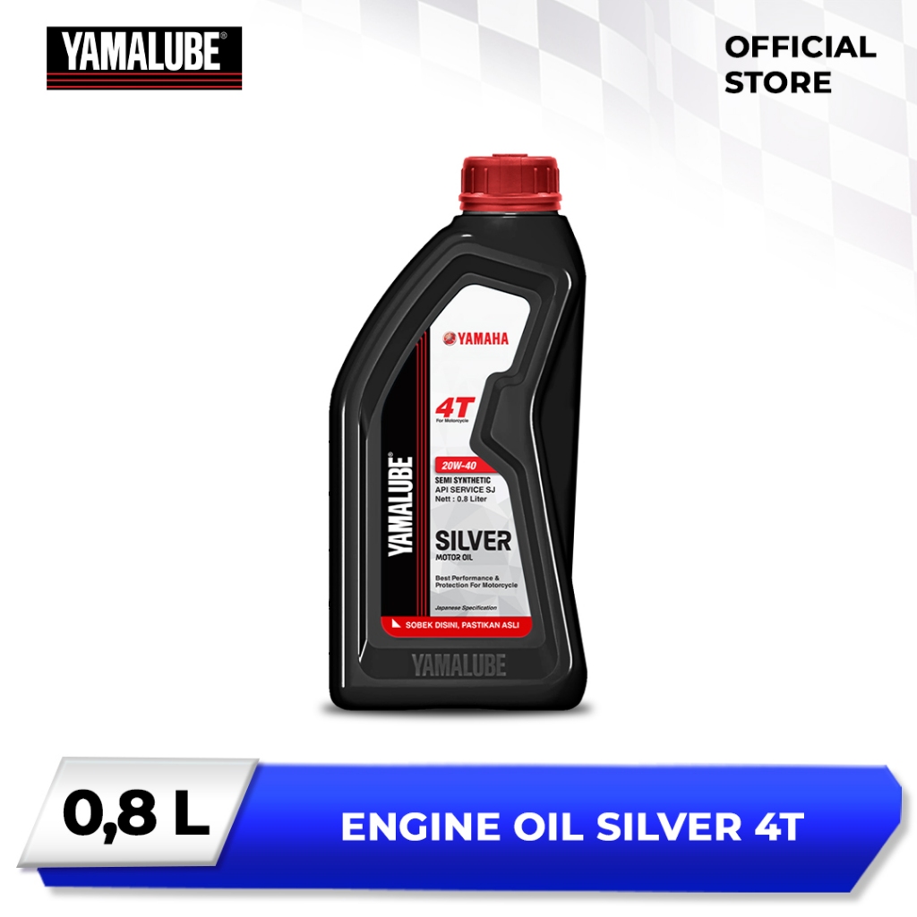 Yamaha Yamalube Engine Oil Silver - Gambar 2