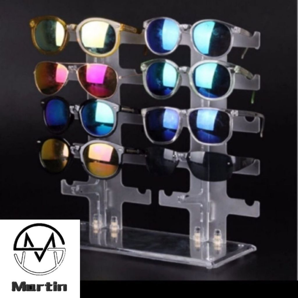 Glasses display/glasses rack/glasses display for 10 colored mica ...