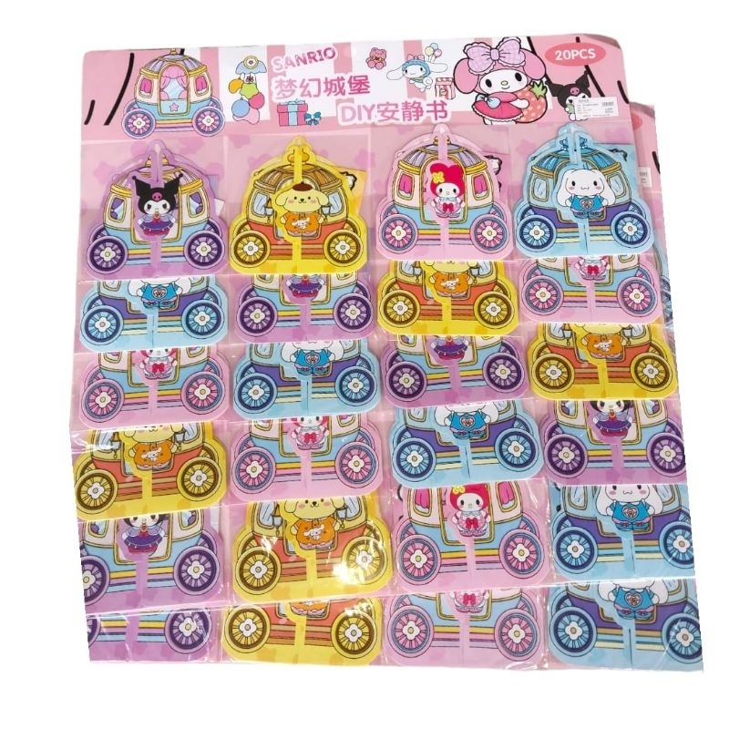 Sanrio Car Sticker || Sanrio Train Sticker || Cute stickers | Shopee ...
