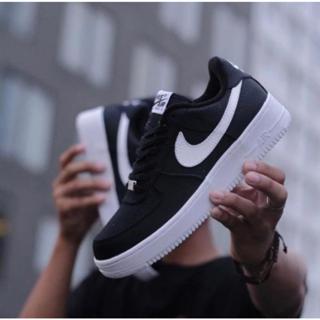 Air force 1 on sale black mens sale