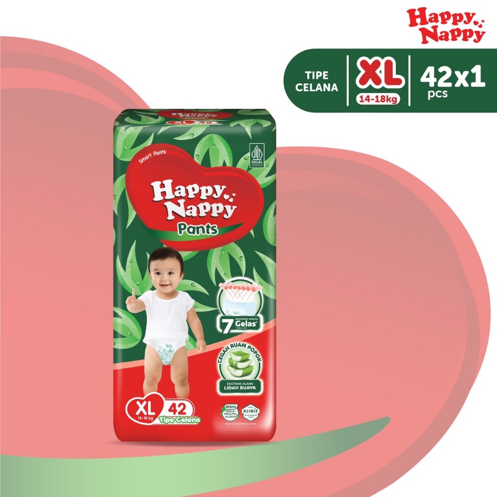 Happy Nappy Smart Pants XL 42s
