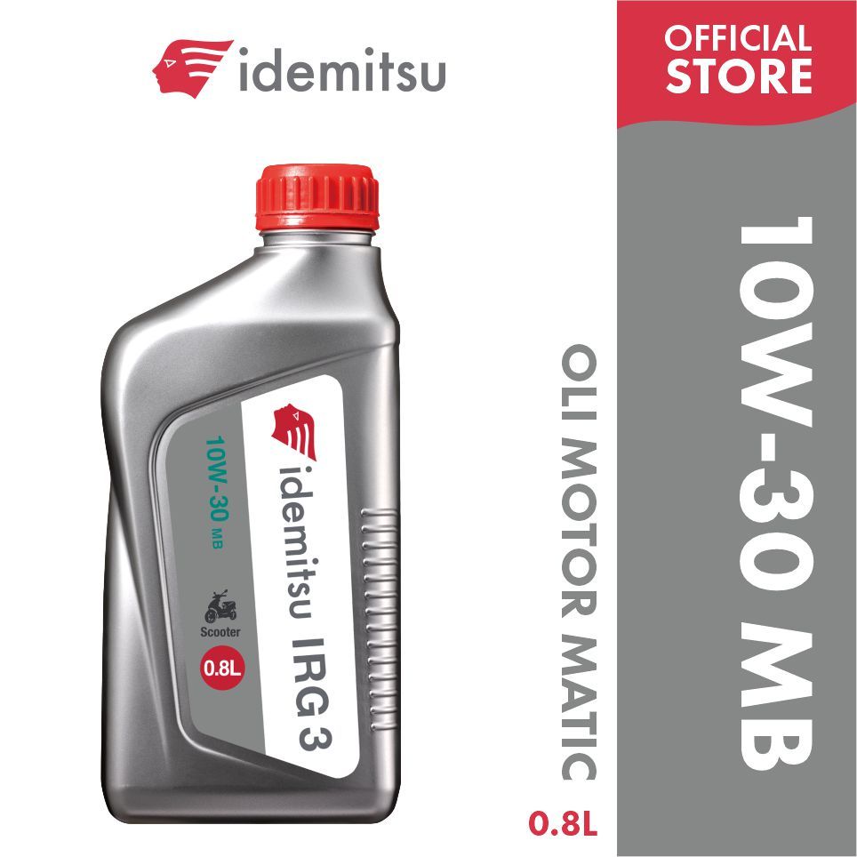 IDEMITSU IRG3 10W-30 MB (M) (0.8L) Motorcycle Matic Oil (Oli Mesin Motor Matic) - Gambar 3