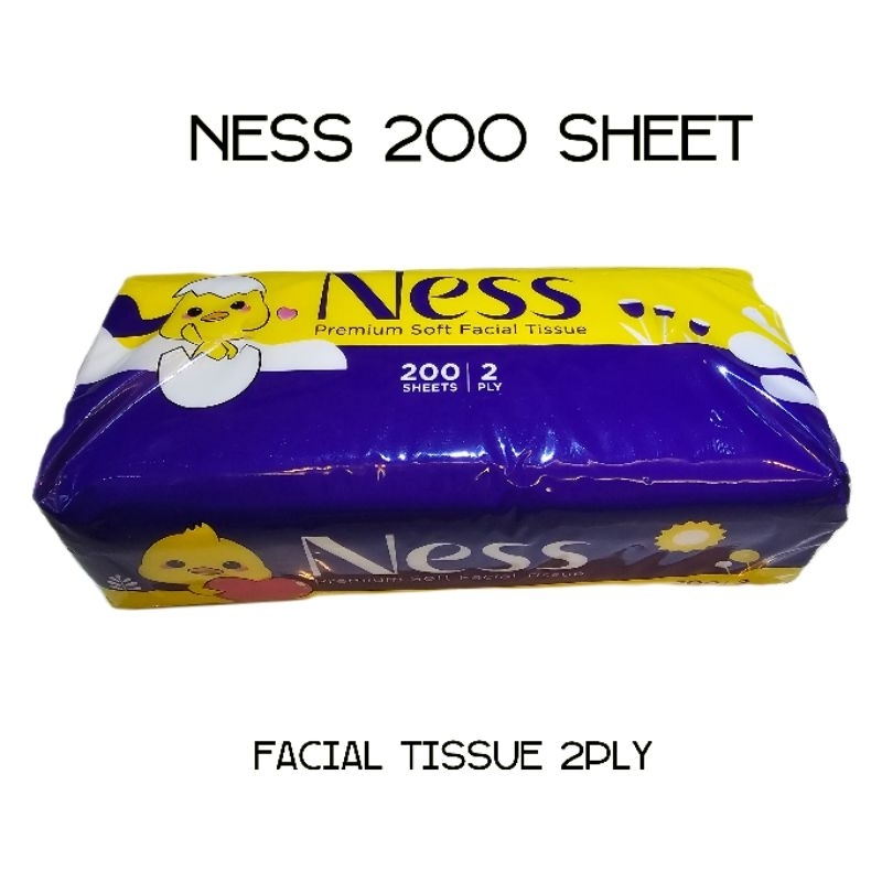 Tisu TISSUE NESS 200 sheet facial tissue PROMO !!! - Gambar 4