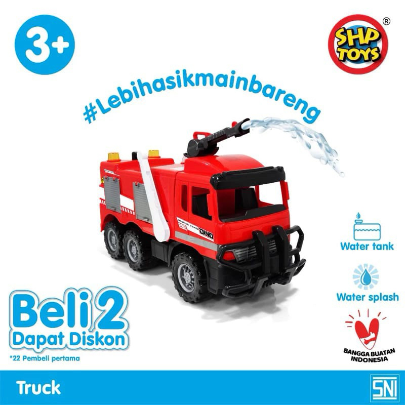 Mainan Mobil Pemadam SHP 690 Ride On Air - Gambar 3