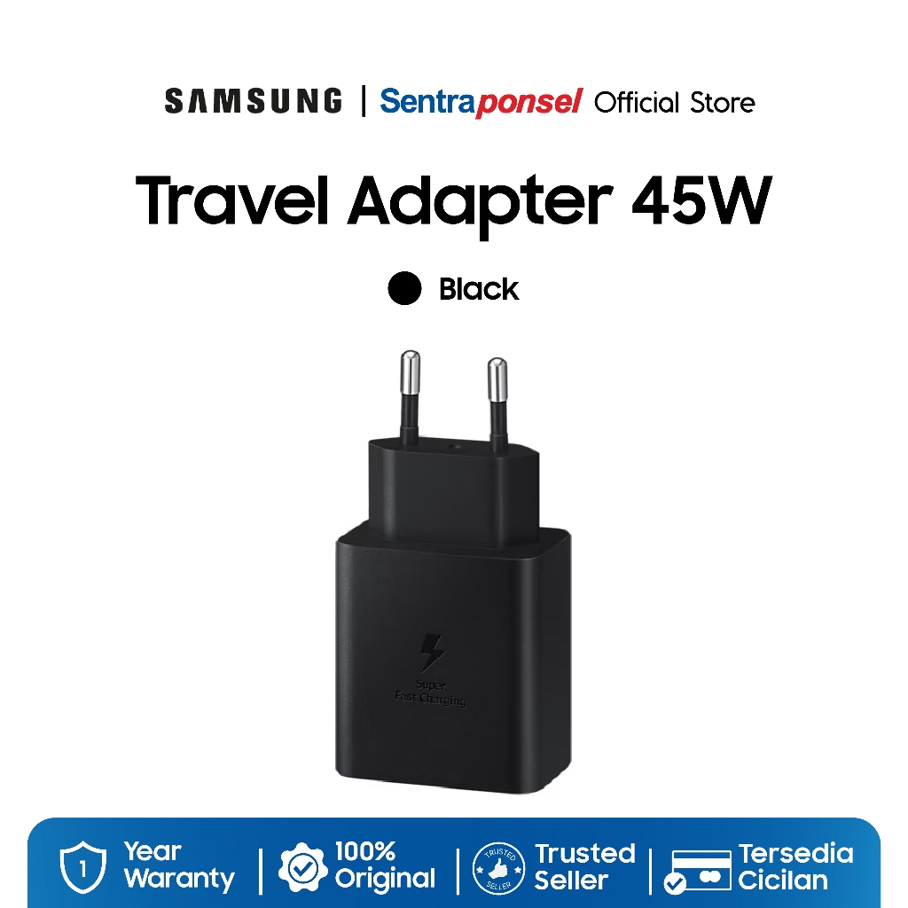 Samsung Travel Adapter 45W (Termasuk Kabel Type-C) - Gambar 4