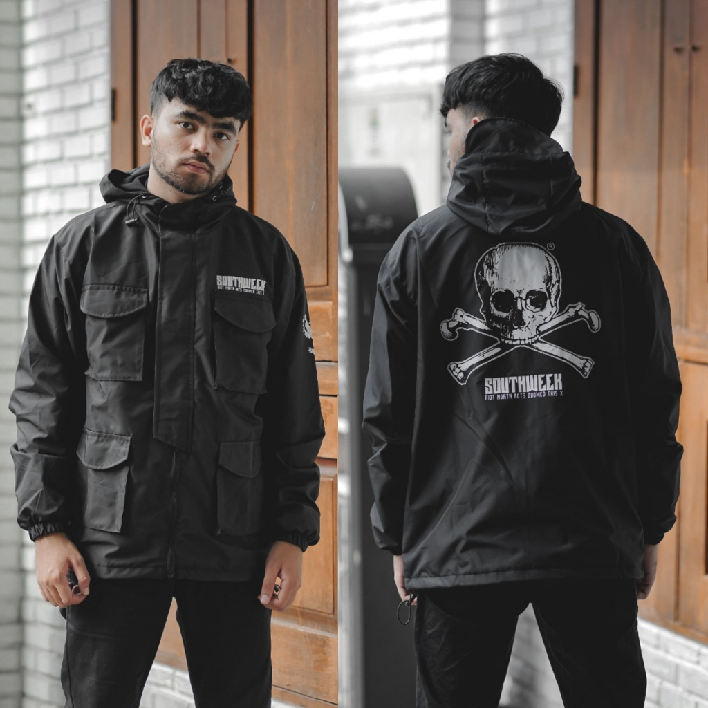 Holigan Norweg Casual Parachute Jacket Men's Parachute Jacket