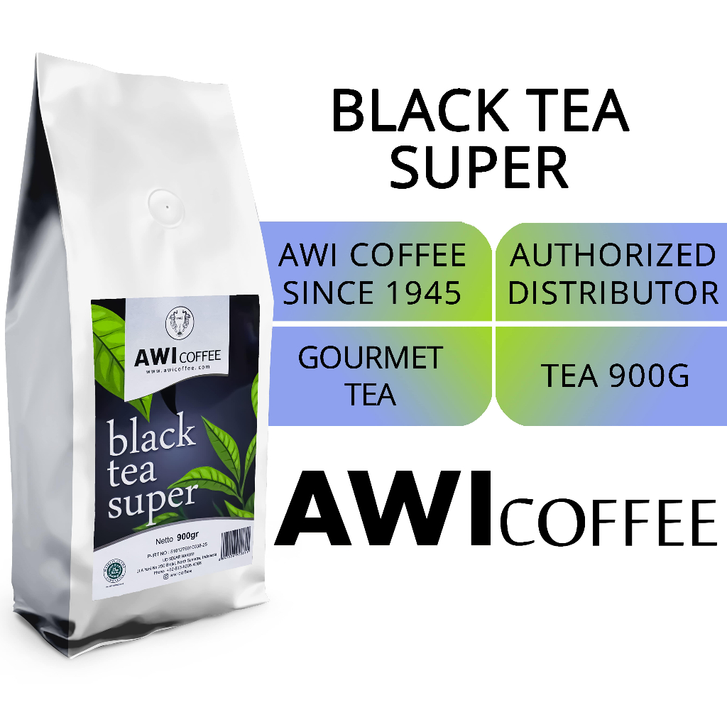 KAYU HITAM Awi BLACK TEA SUPER 900g | Black Tea Broken Pekoe BP1 Wood ...