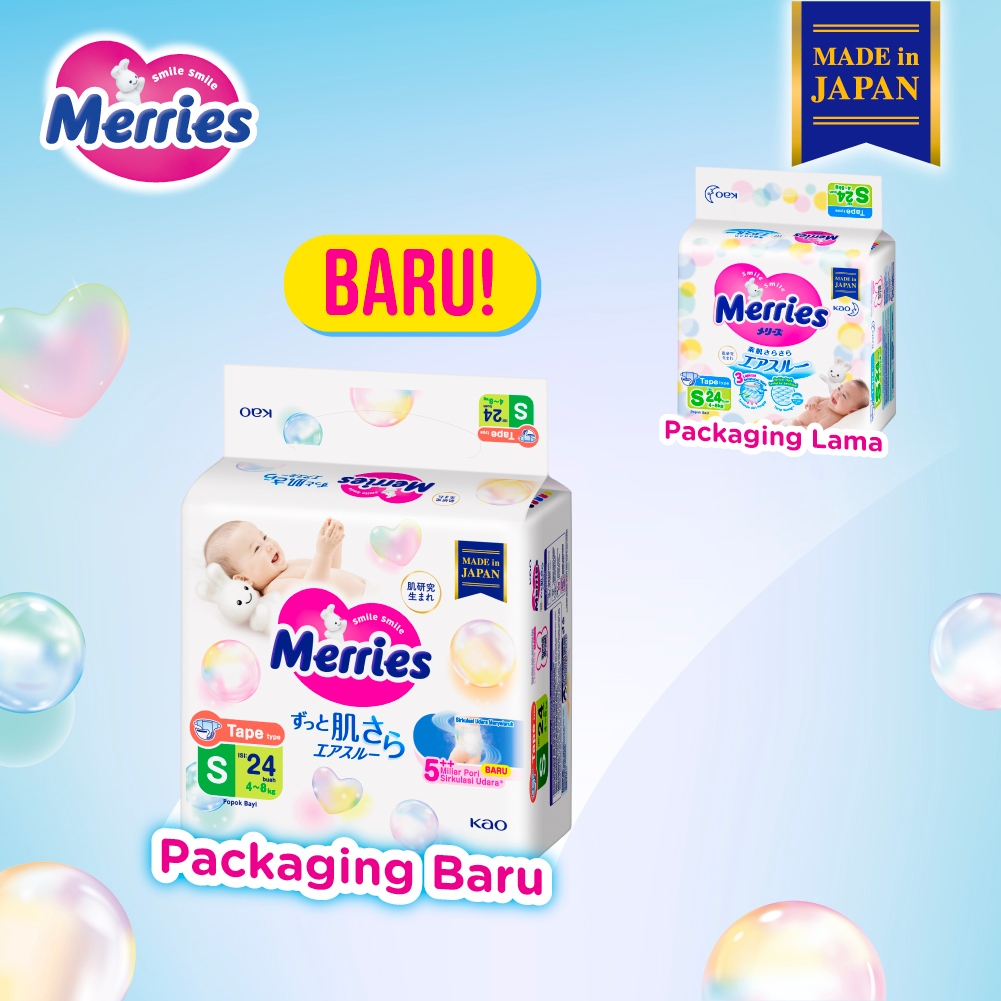 Merries Premium Popok Bayi Perekat S 24 - Gambar 2