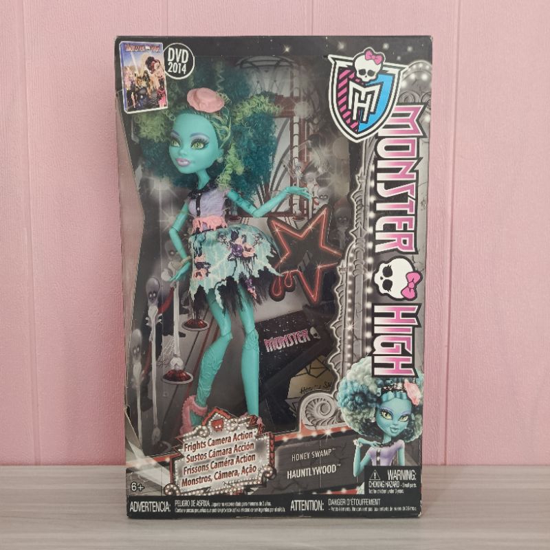 Mattel Monster High Frights, Camera, outlet Action Hauntlywood Honey Swamp