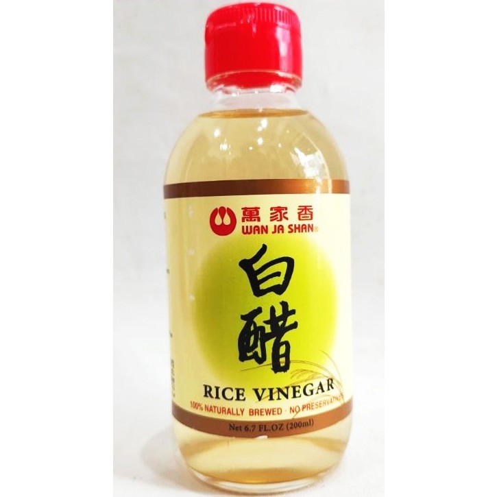 Wan JA SHAN RICE VINEGAR RICE VINEGAR 200ml Shopee Singapore