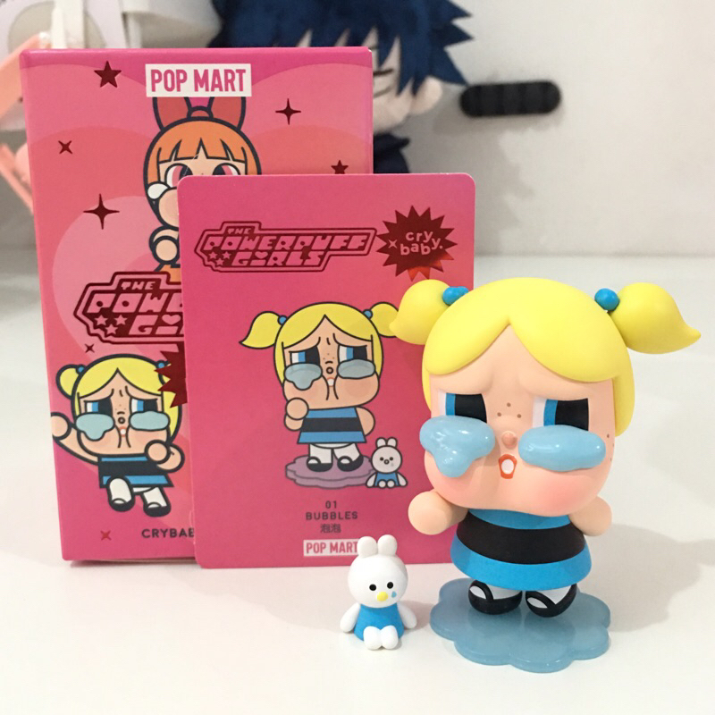 Popmart CRYBABY x power puff girls series/Popmart PPG power puff girls ...