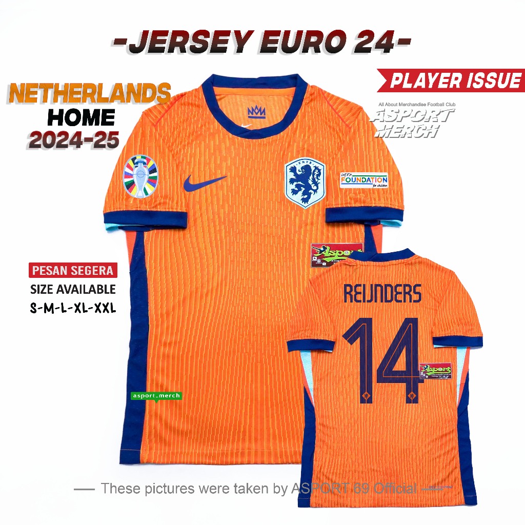 The Newest Dutch HOME 2024 JERSEY PLAYER ISSUE Dutch Football JERSEY