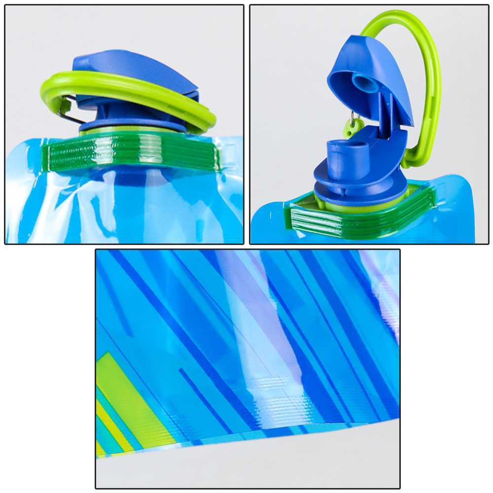 TaffSPORT Botol Minum Lipat Camping Hiking Drinking Bottle - S29 - Gambar 4