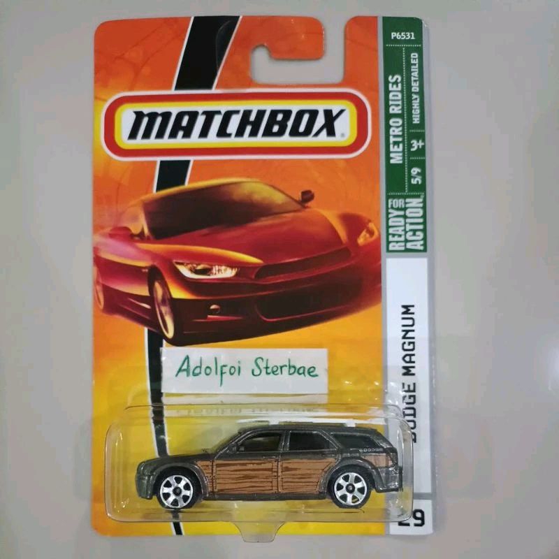 Matchbox dodge magnum ready for action metro rides highly detailed surf ...