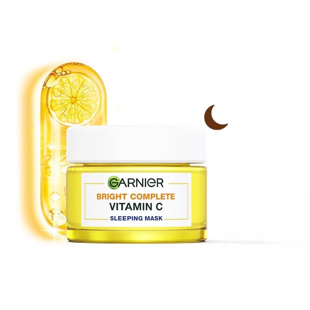 Garnier Bright Complete Sleeping Mask Night Cream Skin Care 50ml