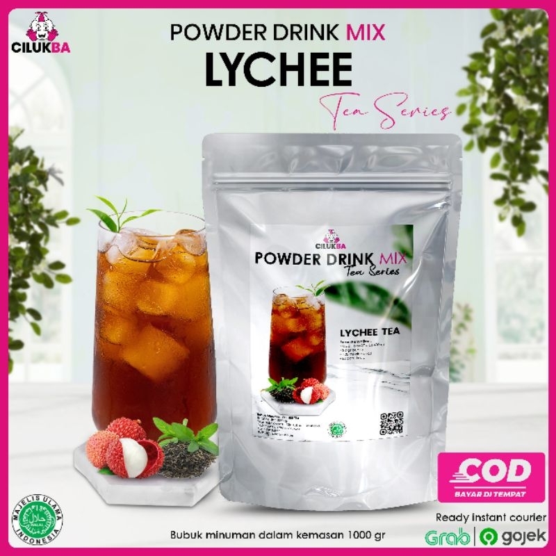 Lychee Tea Flavor Instant Drink Powder 1kg/Powder Drink Mix | Shopee ...