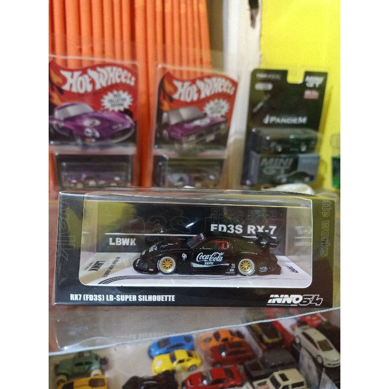Inno64 LBWK RX7 FD3S LB-SUPER SILHOUETTE COCA-COLA | Shopee Singapore