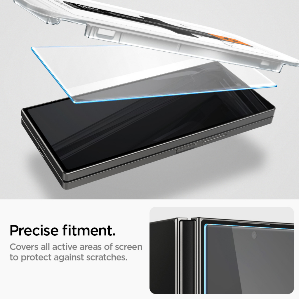 SPIGEN Tempered Glass for Samsung Galaxy Z Fold 8 Ultra 7 6 5 4 Glas tR EZ Fit Pro HD Clear Anti Scratch Gores Protector - Gambar 4