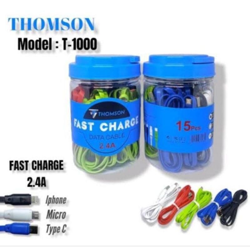 [JARS] THOMSON Data Cable | Micro & Type C | FAST Charging [SELLING PER ...