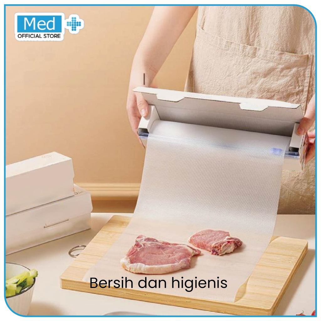 Med+ Disposable Plastic Cutting Board / Talenan Plastik Sekali Pakai - Gambar 3