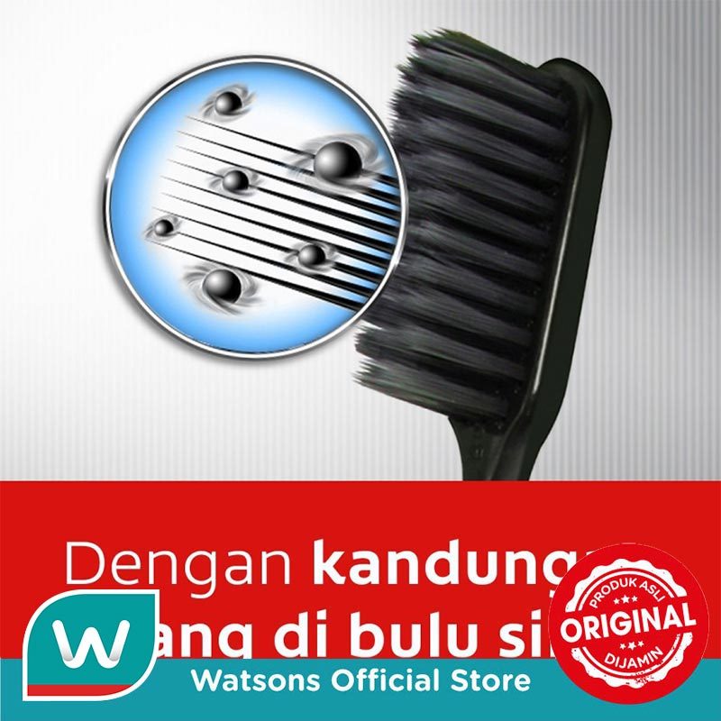Colgate SlimSoft Charcoal Soft Toothbrush 3'S - Sikat Gigi - Gambar 3