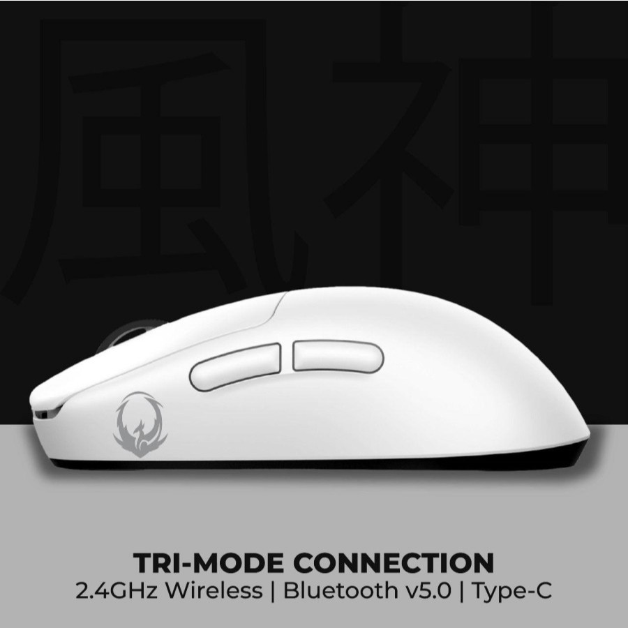 Sades Ryunix Fujin MX2/ MX-2 Wireless Gaming Mouse 3in1 Connection - Gambar 4