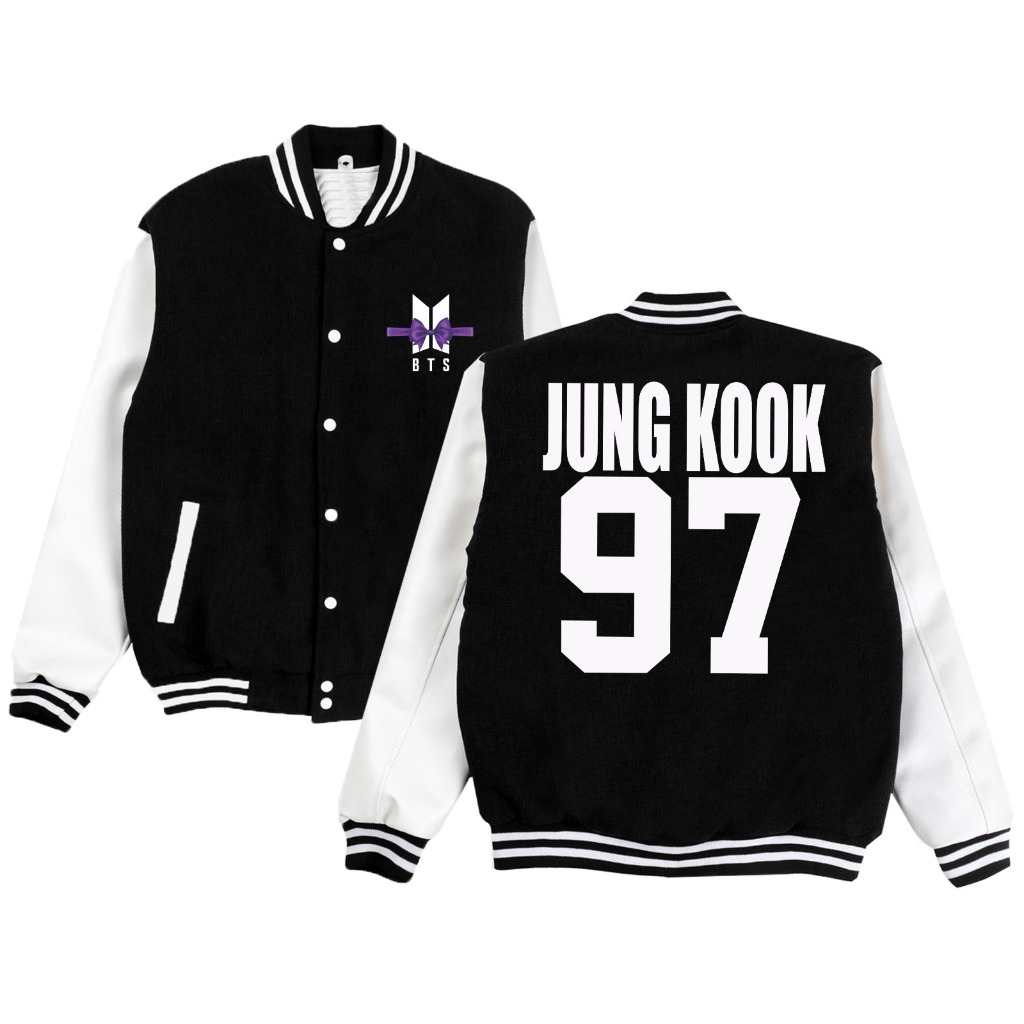 Bangtan Varsity Sweater BTS Logo Ribbon Request Name And Number As You ...