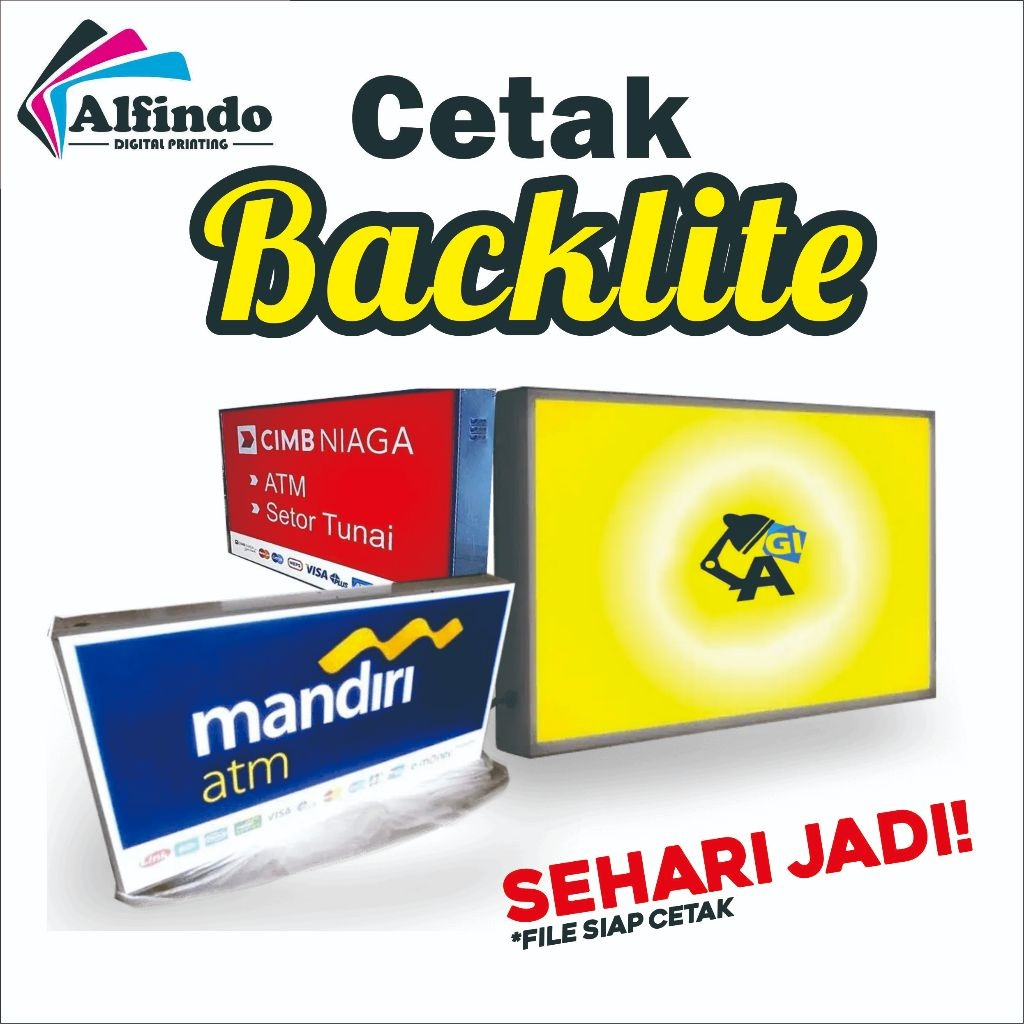 Print Backlite Stickers (Neon Box) | Shopee Singapore