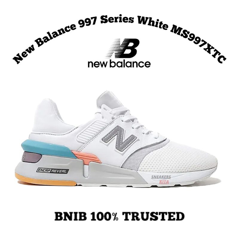 New Balance 997 Series White MS997XTC Shoes 100 Authentic Shopee Singapore