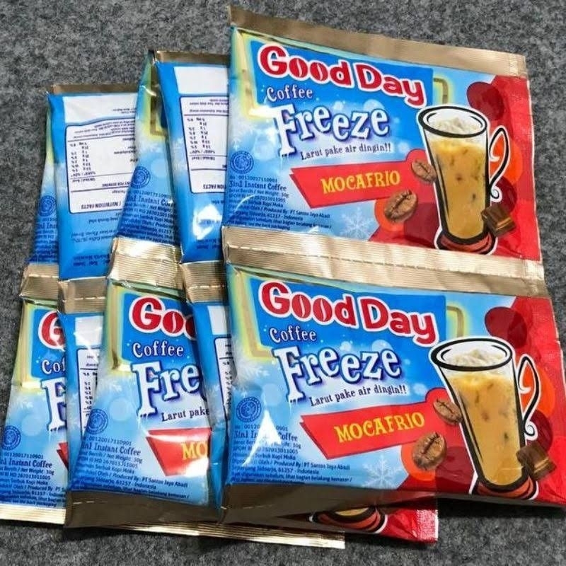 KOPI Good day FREEZE Mocafrio all variant 30g RENCENG ( ISI 10 ) - Gambar 4