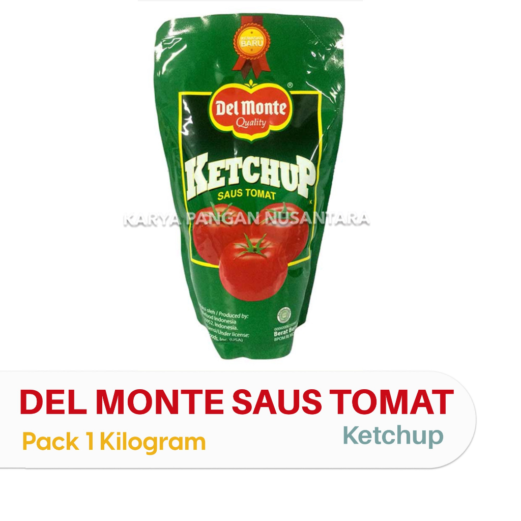 Del MONTE TOMATO SAUCE DEL MONTE TOMATO SAUCE POUCH 1KG Shopee Singapore