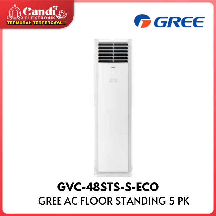 AC FLOOR STANDING GREE GVC-48STS-S 5PK ECO 3 PHASE GVC48STSSECO GVC 48STSSECO AIR CONDITIONER