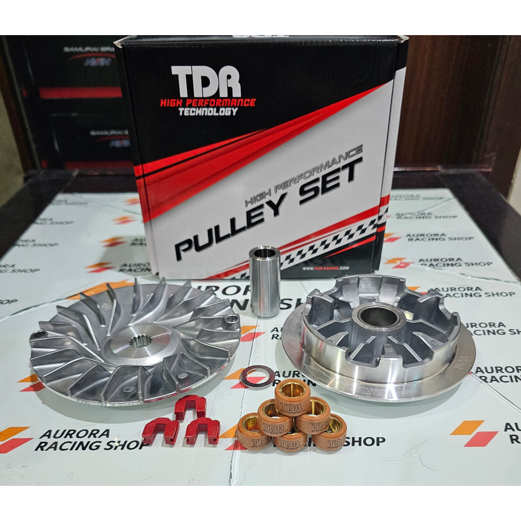 Cvt Pulley Set+Roller Nmax 155/Aerox 155/Lexi 125 TDR Racing V23