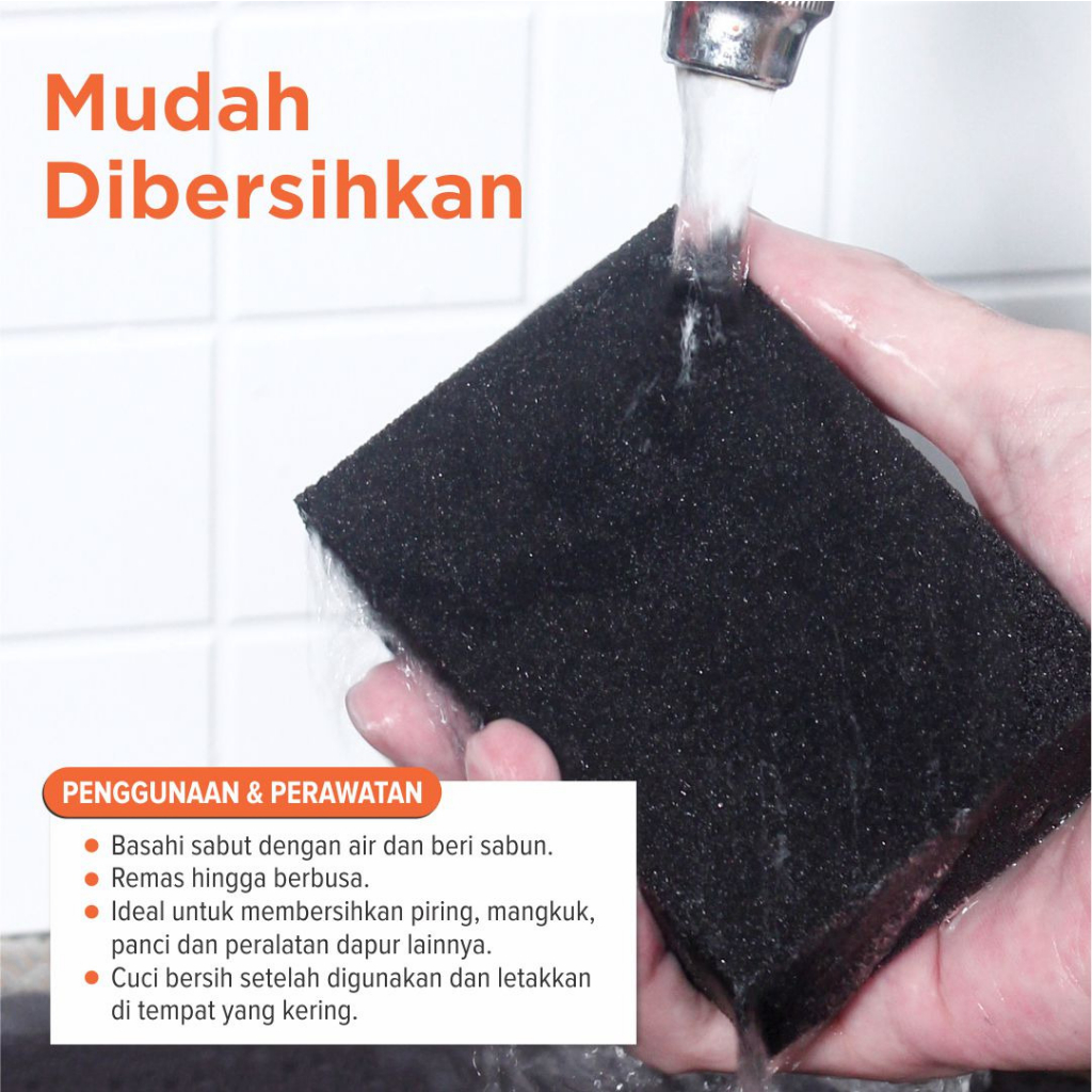 CaTalina Scouring Pad Spons Pembersih Serbaguna - Gambar 3