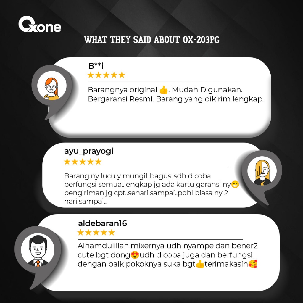 Oxone OX203 Mixer Tangan Hand Mixer Pengocok Telur dan Kue - Gambar 4