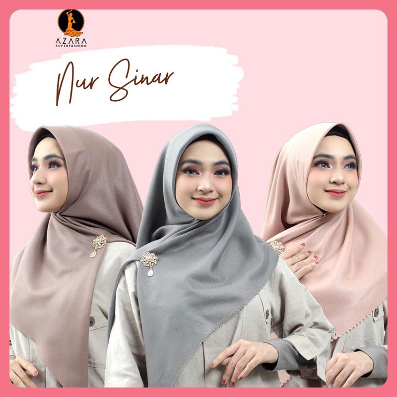 Nur sinar standart/nur sinar standart Quadrilateral Hijab ...