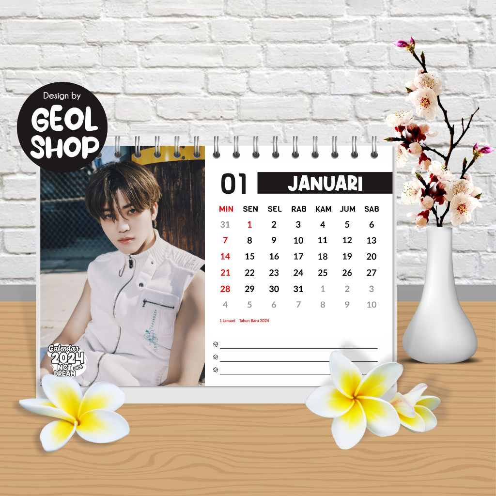 Kpop 2024 Sitting Calendar NCT DREAM NCT127 Can Be CUSTOM Shopee