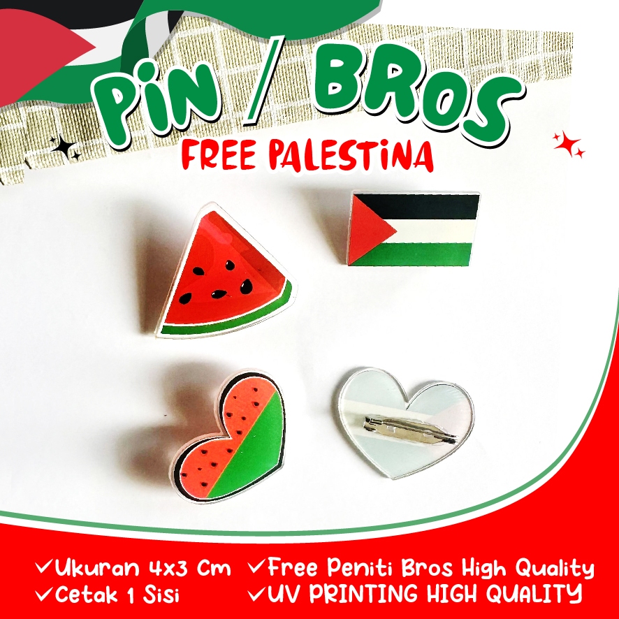 Palestine Flag Pin – Project Palestine