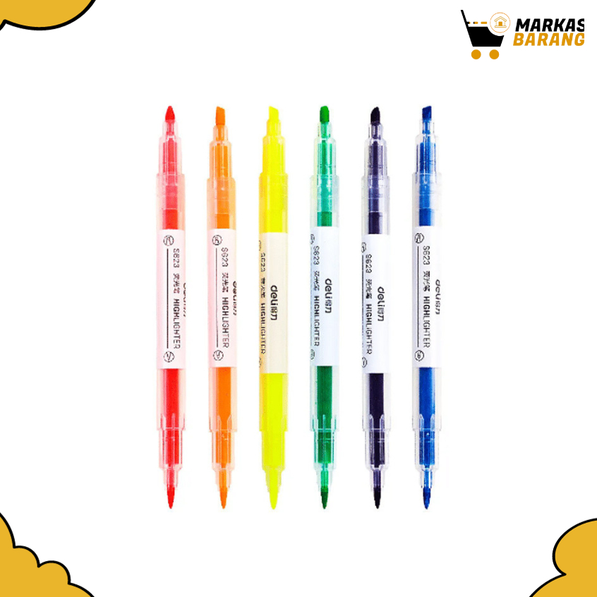 STABILO Highlighter Set Of 6 2 Sides 6 in 1 Shopee Singapore