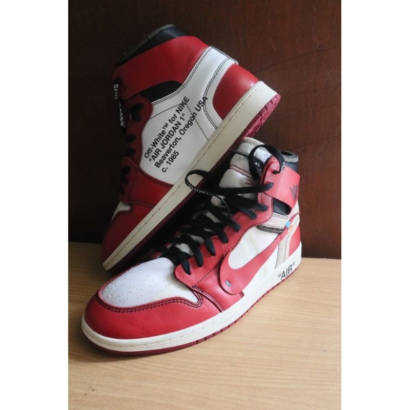 off white jordan 1 chicago's