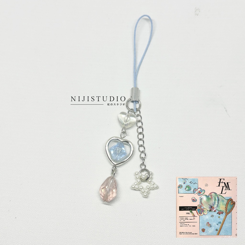 GANTUNGAN Hanger hp seventeen 10th fml album themed phone charms