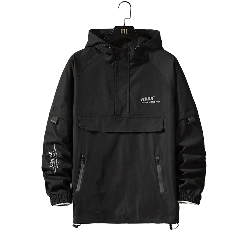 GHOYOUR - Urban Techwear HBBR Jacket with Doraemon Pocket Techwear ...