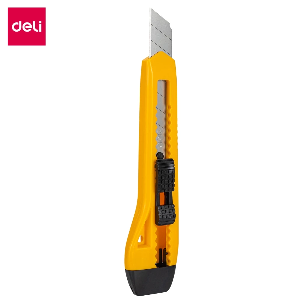 Deli Cutter / Kater Pemotong Pengunci Otomatis E2061 - Gambar 2