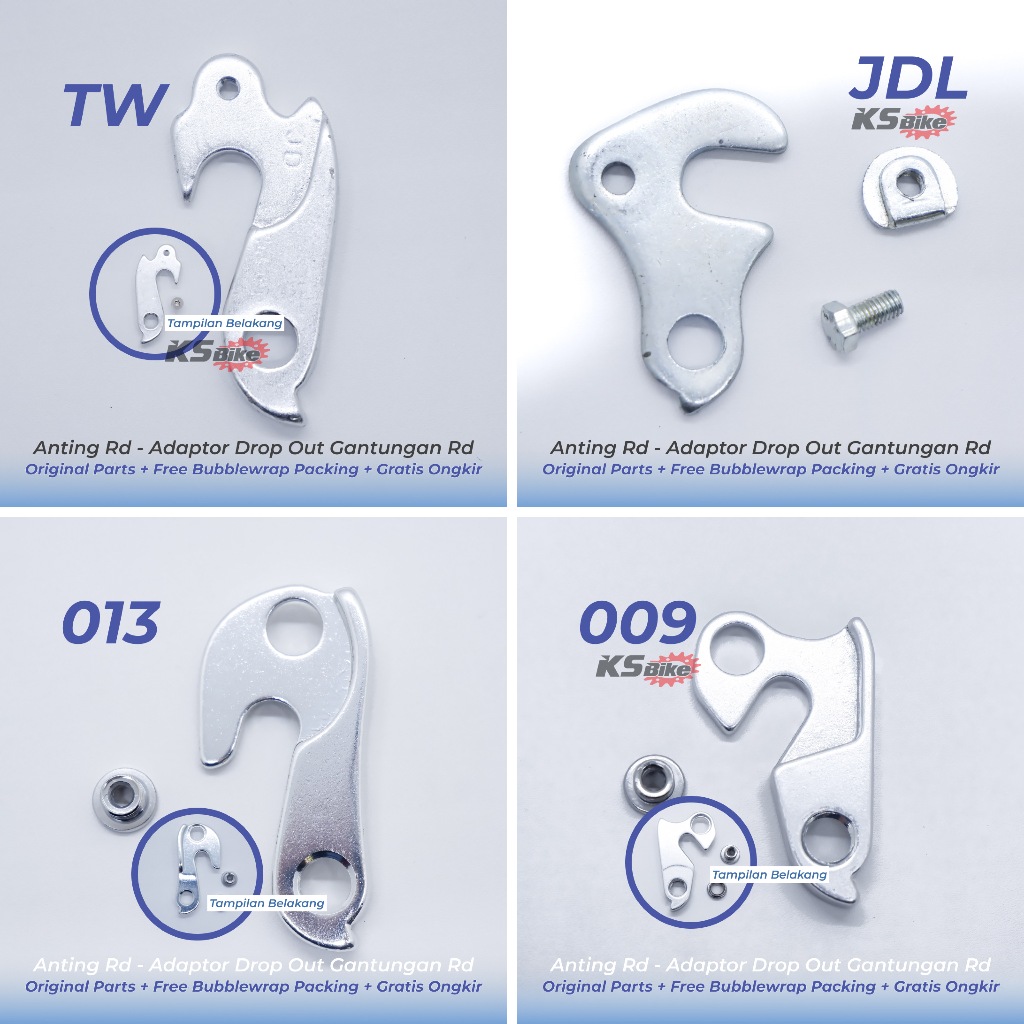GANTUNGAN RD Drop Out RD Adapter - Bicycle RD Earrings Rear End ...