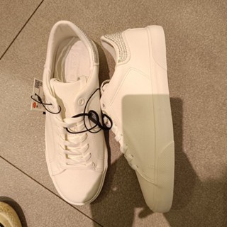 White sneakers zara on sale woman