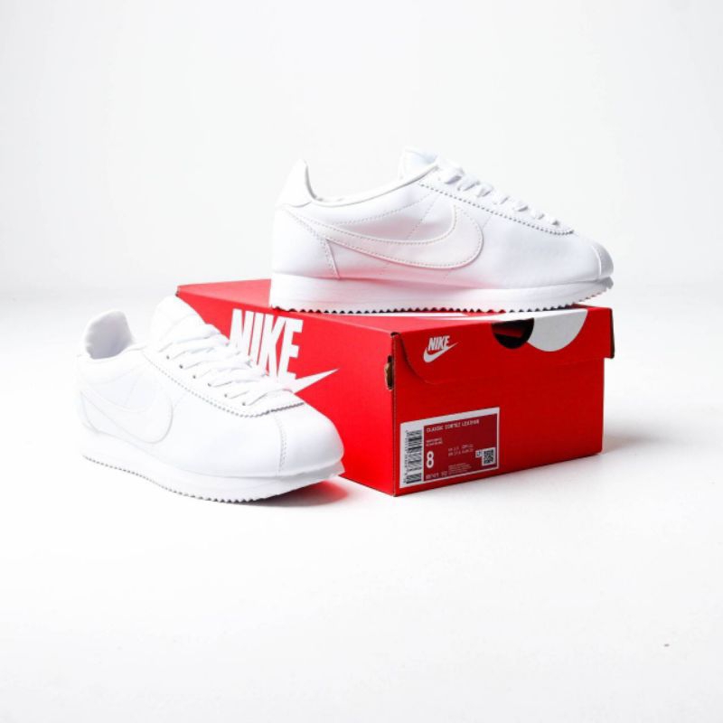 All white clearance cortez shoes